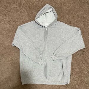 Hanes zip-up hoodie